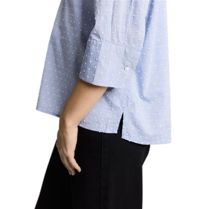 Tom Tailor blouse stippen blauw